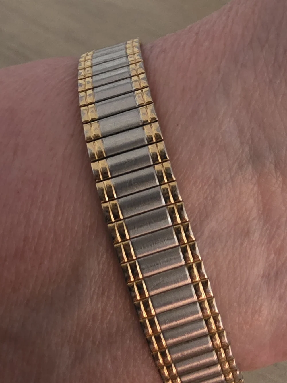 Timex Women's Two-Tone Gold and Silver Quartz Watch